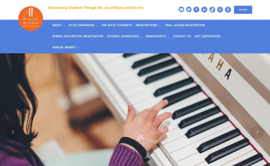 pianoschoolofnyc.org screenshot
