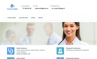 piast-med.pl screenshot