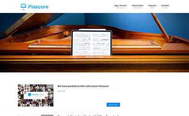 piascore.com screenshot