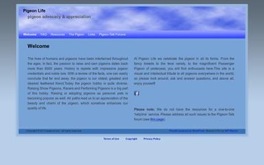 http://pigeons.biz screenshot