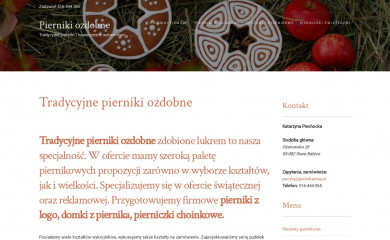 piernikiozdobne.pl screenshot