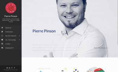 pierrepinson.com screenshot