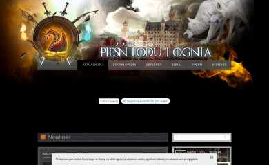 piesnloduiognia.pl screenshot