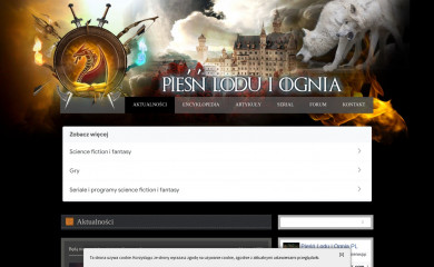 piesnloduiognia.pl screenshot