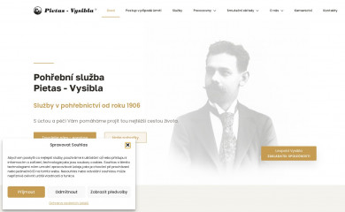 pietas.cz screenshot