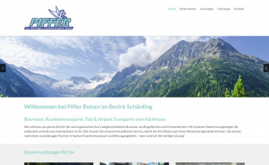 piffer-reisen.at screenshot