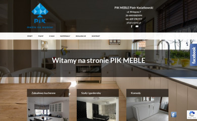 pikmeble.radom.pl screenshot