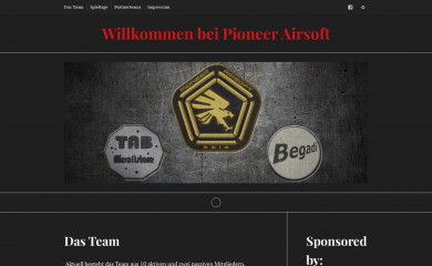 pioneer-airsoft.de screenshot