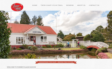pioneervillage.org.nz screenshot