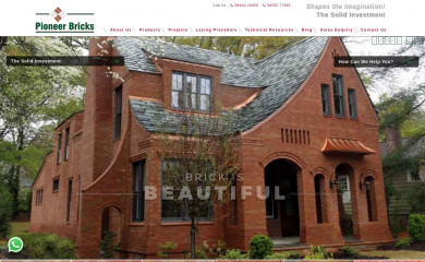 pioneerbricks.com screenshot