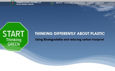 pioneerplastic.ae screenshot