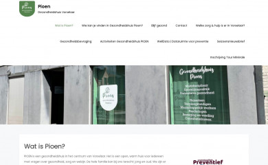 pioenvorselaar.be screenshot