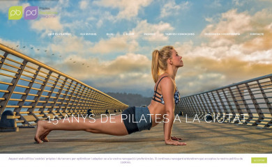 pilatesbadalona.com screenshot