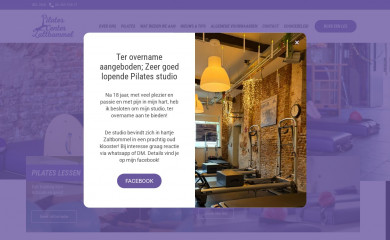 pilatescenterzaltbommel.nl screenshot
