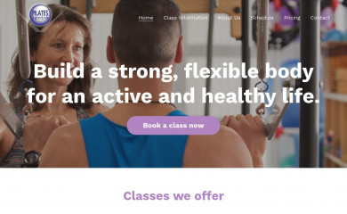 pilatescentre.co.nz screenshot