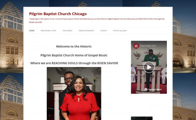 pilgrimbaptistchurchchicago.org screenshot