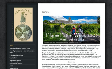 pilgrimpath.ie screenshot