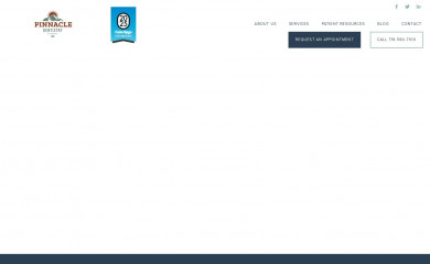 pinnacledentistryco.com screenshot