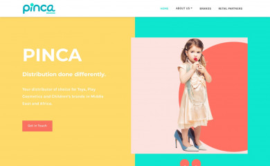 pincabrands.com screenshot
