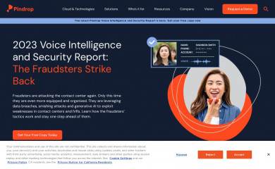 pindrop.com screenshot