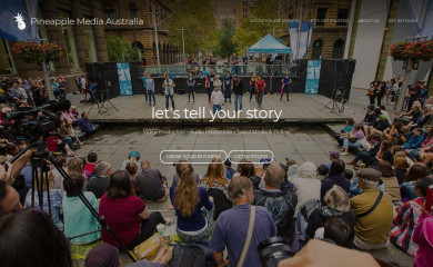 pineapplemedia.com.au screenshot