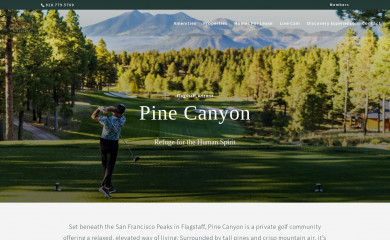 pinecanyon.net screenshot
