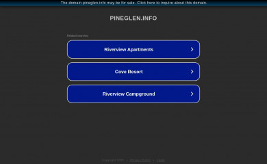 pineglen.info screenshot