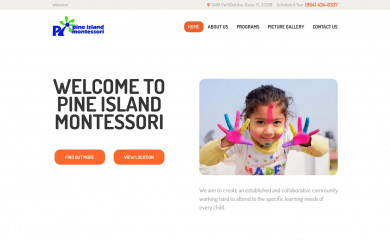 pineislandmontessori.com screenshot