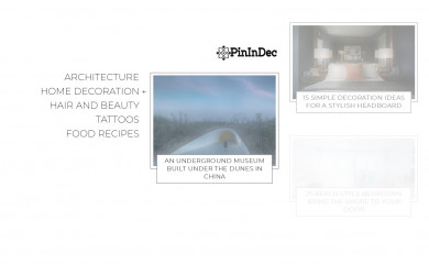 pinindec.com screenshot
