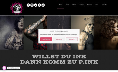 pink-tattoo.de screenshot