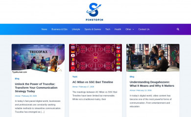 pinstopin.com screenshot