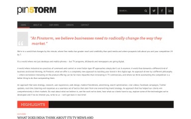 pinstorm.com screenshot
