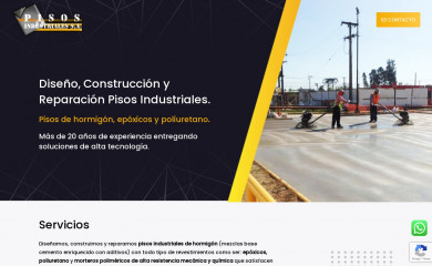 pisoindustrial.cl screenshot