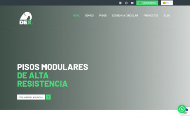 pisosmodulares.cl screenshot