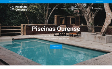 piscinasourense.com screenshot