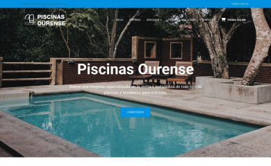 piscinasourense.com screenshot