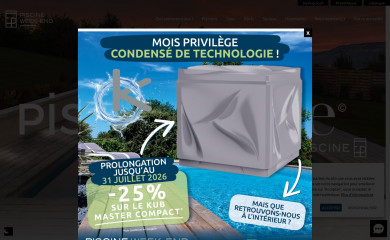 piscineweekend.fr screenshot