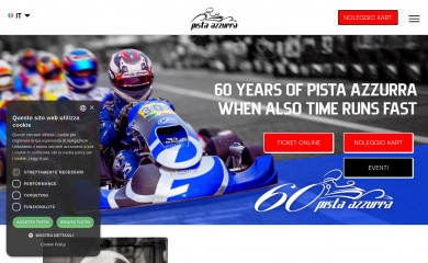 pista-azzurra.com screenshot