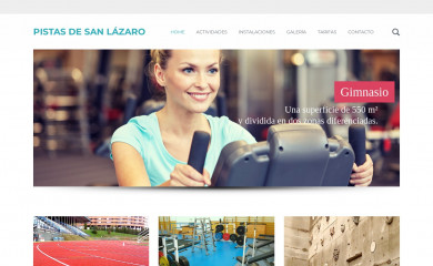 pistasdesanlazaro.es screenshot