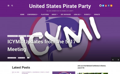 pirate-party.us screenshot