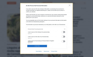 piuricette.it screenshot