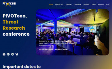 pivotcon.org screenshot