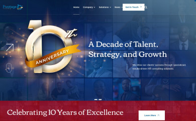 pivotageconsulting.com screenshot
