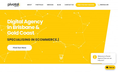 https://www.pivotalagency.com.au screenshot