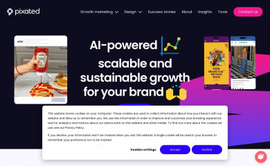 pixated.agency screenshot