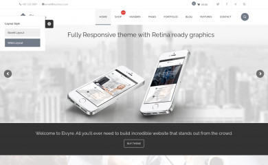 Elvyre - Retina Ready Wordpress Theme screenshot