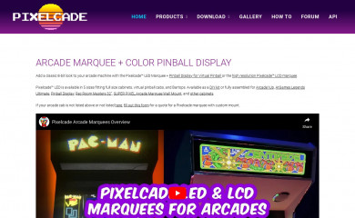 pixelcade.org screenshot