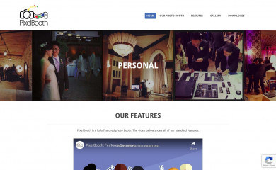 pixelbooth.com screenshot