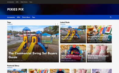 pixiespix.com.au screenshot