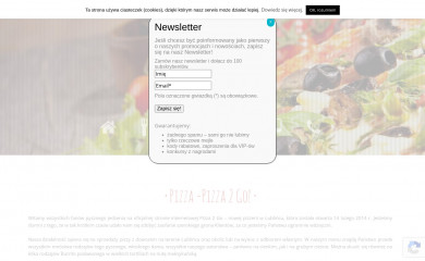 pizza2go.com.pl screenshot